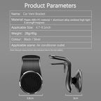 MagniFlex™ Magnetic Car Phone Holder Air Vent Mount for iPhone Samsung