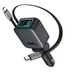 Vextrix Super Fast 4-Cable Car Charger Adapter for Huawei